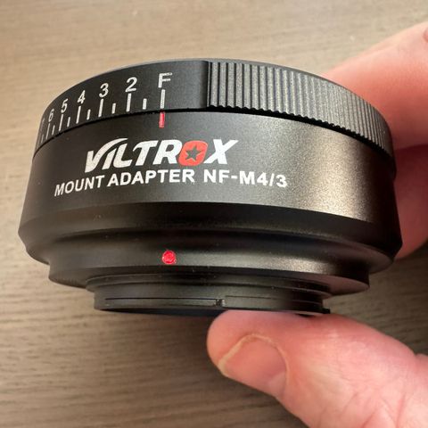 viltrox mount adapter NF-M43