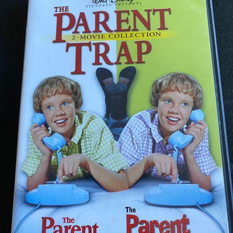 DVD - The Parent Trap 1 og 2 -  1961/1986