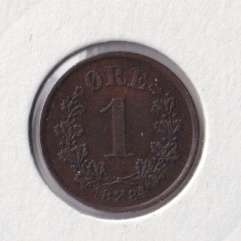 1-øre 1884