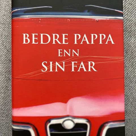 BEDRE PAPPA ENN SIN FAR - Pellegrino Riccardi. SIGNERT!