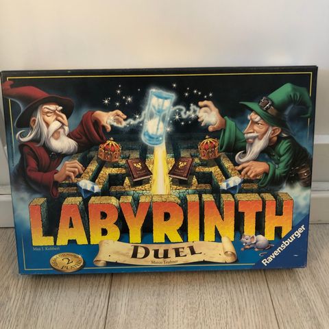 Labyrinth Duel brettspill av Marco Teubnet