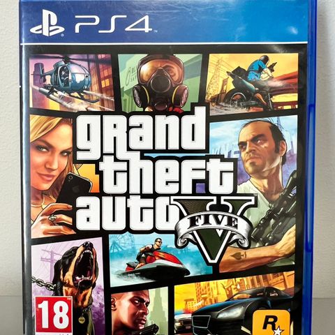 PlayStation 4 spill: Grand Theft Auto V