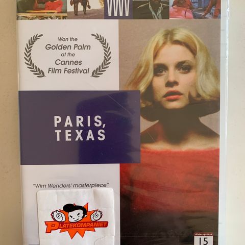 Paris, Texas (ny i plast), norsk tekst