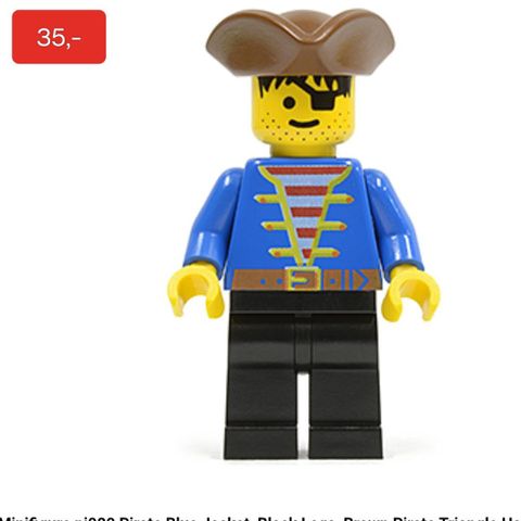 Lego minifigurer - Pirates