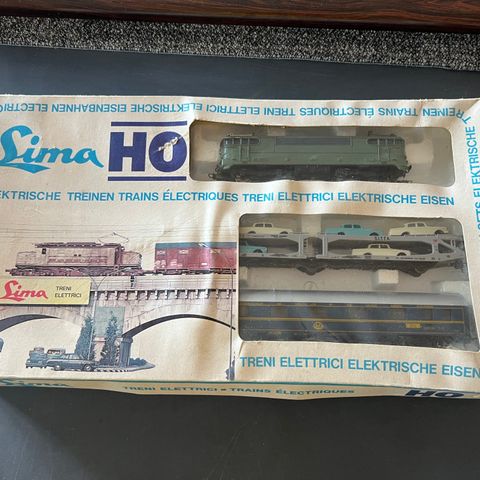 Lima HO Togbane Elektrisk Retro fra 1960/ 1970 tallet