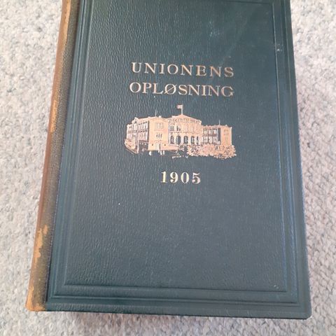 Unionens oppløsning 1905