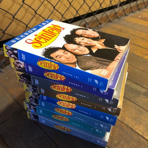 Seinfeld komplett DVD sesong 1-9