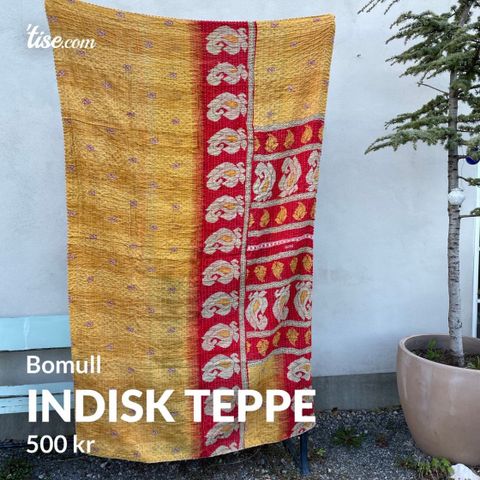 Indisk teppe