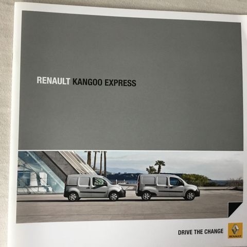 Renault Kangoo Express 10 mod brosjyre