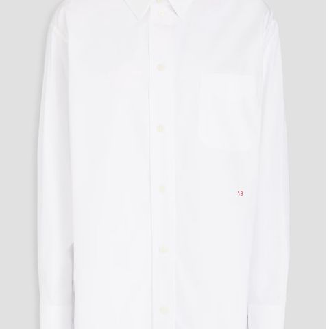 VICTORIA BECKHAM Cotton-poplin shirt