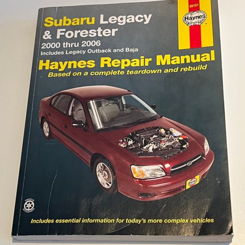 Hayes Repair Manual Subaru