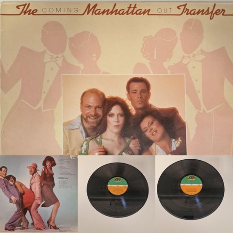 THE MANHATTAN TRANSFER "COMING OUT" 1976