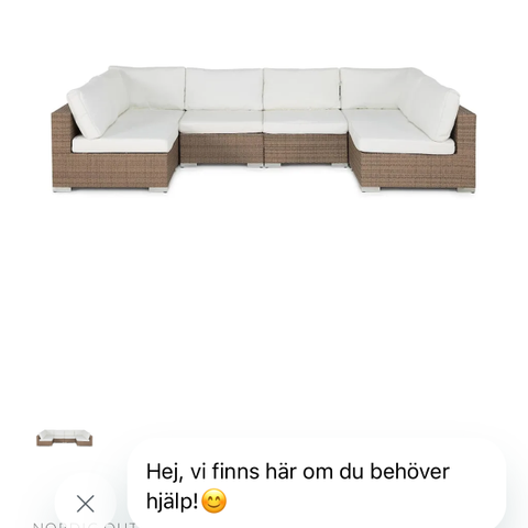 Utemøbler / sofa /  loungegruppe