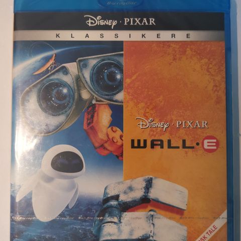 Wall-E (Blu-ray 2008, Disney Pixar, i plast)