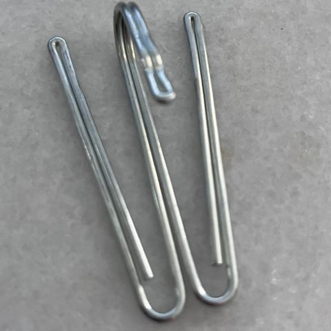 Hook Fingerkroker høy stål - 5,5 cm - 40 stk