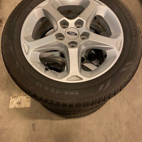 Ford komplette hjulsett 205/55/R16