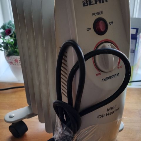 Mini OLJEOVN/Mini oil heater Beha
