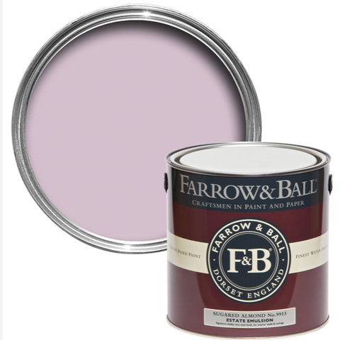 Uåpnet 2,5 ltr Farrow & Ball "Sugared Almond"