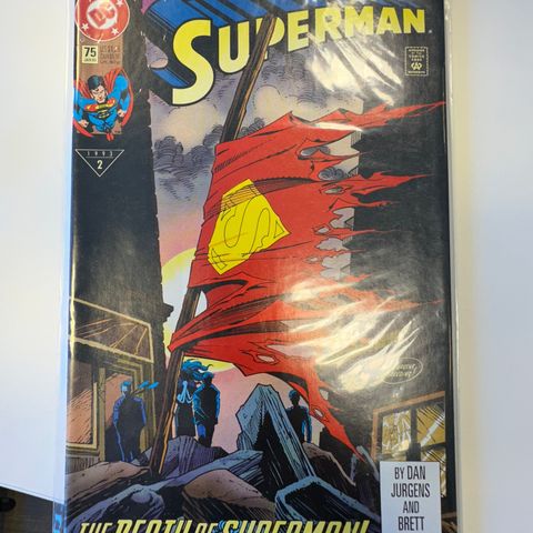 Death of Superman januar 1993 /2 75