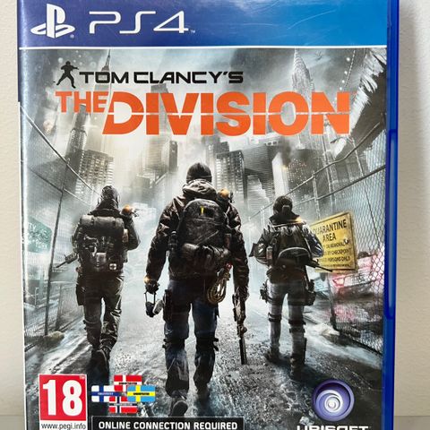 PlayStation 4 spill: Tom Clancy’s The Division