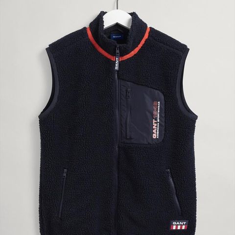 Gant sherpa fleece vest
