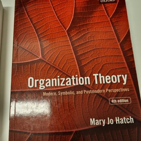 Organisasjonsteori / Organization Theory