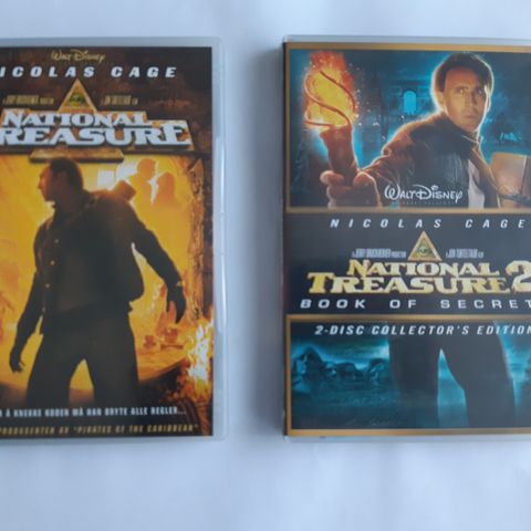 National Treasure 1 & 2 DVD