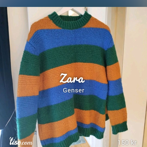 Strikkegenser fra Zara