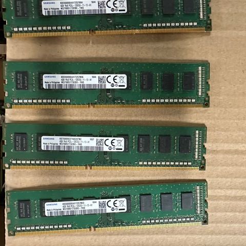 RAM Samsung 4stk