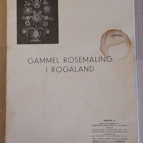 Gammel Rosemaling i Rogaland
