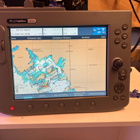 raymarine c120