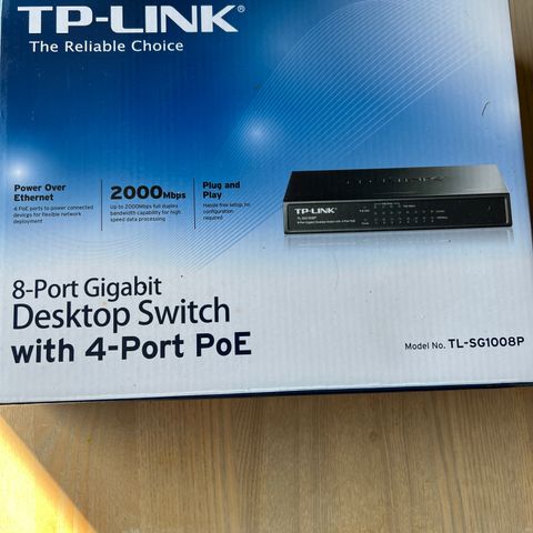 TP-Link TL-SG1008P (POE)
