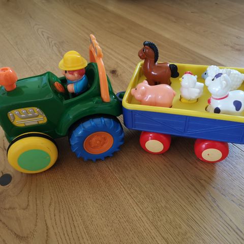 Dumel discovery traktor med dyr
