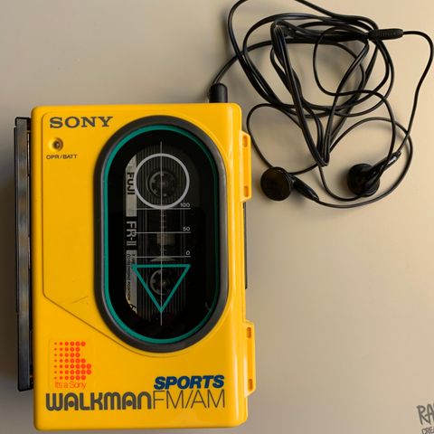 Sony Walkman Sports med FM/AM model WM-F35