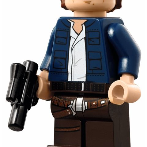 Lego mini figur Han Solo