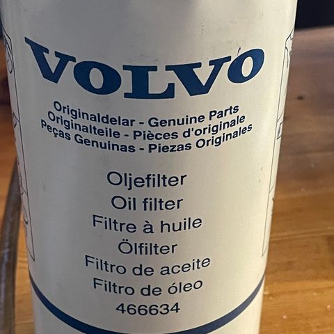 Oljefilter Volvo Penta 21707134 (466634) 3stk samlet