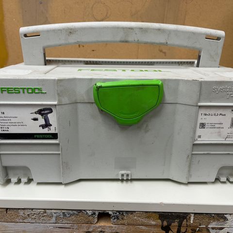 Festool batteridriller