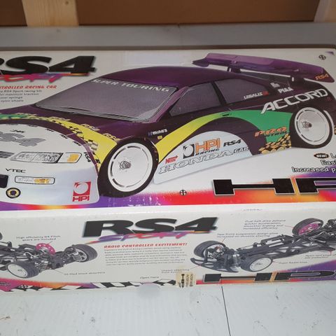 Vintage HPI RS4 SPORT KIT 1/10 TOURING HONDA ACCORD