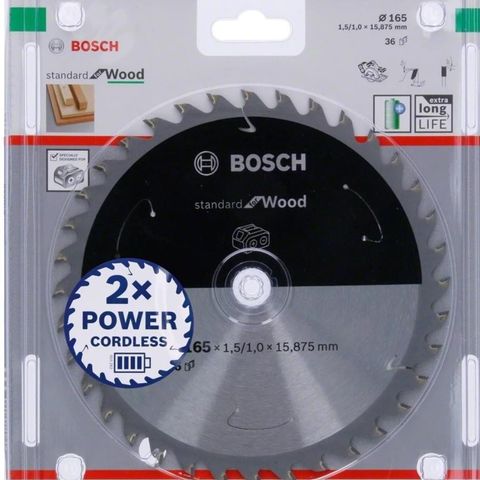 Bosch sagblad 165x20mm 48t