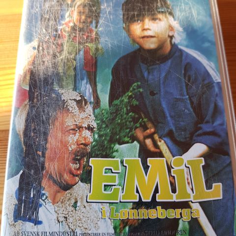 Emil i lønneberga vhs