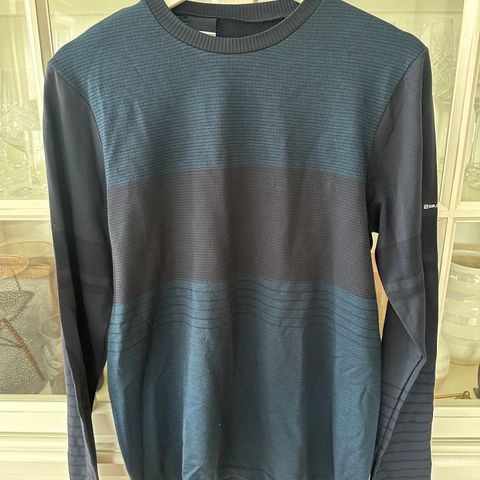 Salomon Essential L/S wool topp herre, XL