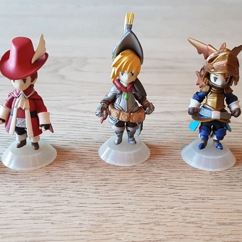 Final Fantasy III Trading Arts Mini Figurer