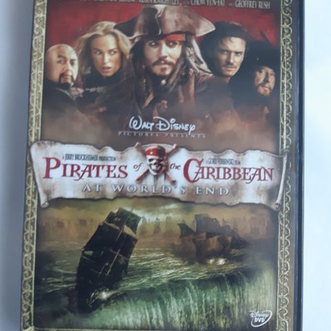 Pirates of the Carribean- At world’s end DVD (2- disc)