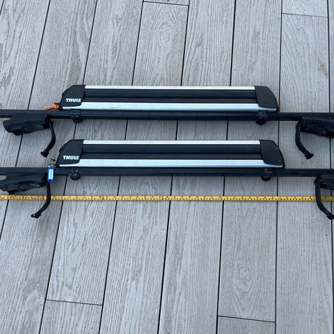 Thule ski-stativ for takrails