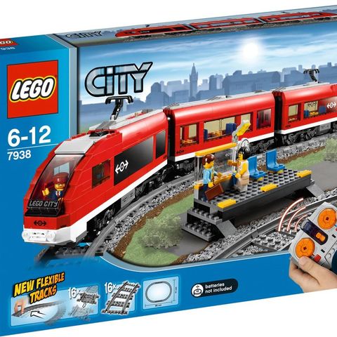 Lego City tog - passasjertog (sett nr 7938)