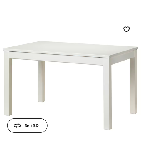 Spisestue sofa , 4 stoler- hvit spisebord - brunt spisebord