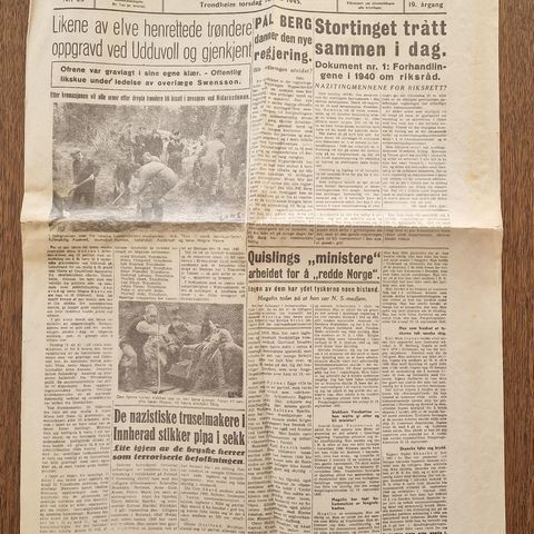 Arbeider-Avisen (Torsdag 14. Juni 1945) Avis