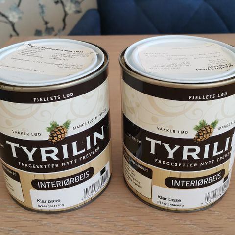 Tyrilin interiørbeis 0.75 L