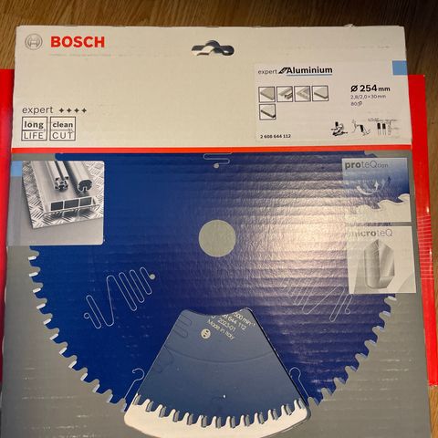 Metall Sagblag aluminium Bosch Expert