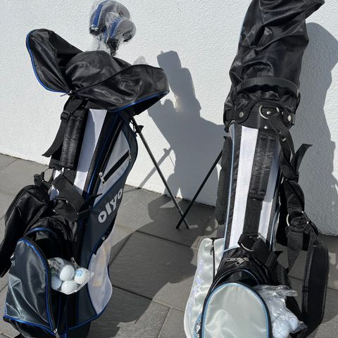 Nybegynner Golfsett (ubrukt) med Sølv pakke på Bærheim Golfklubb selges!